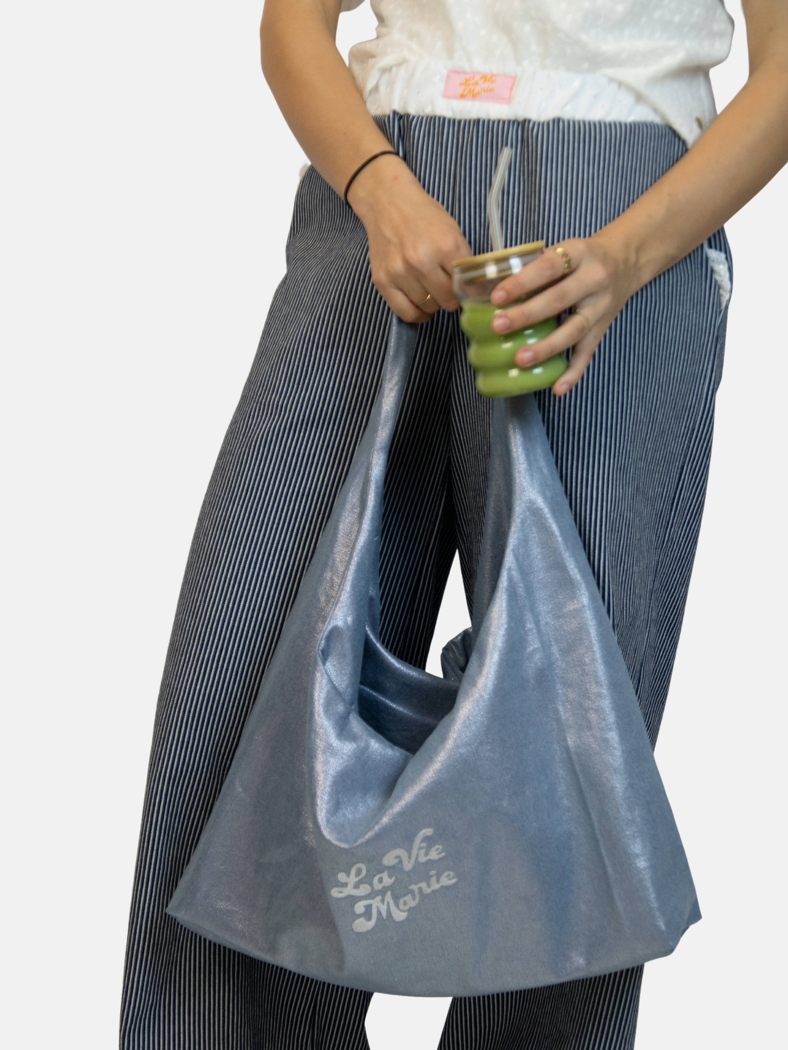 'perle bleue' bag