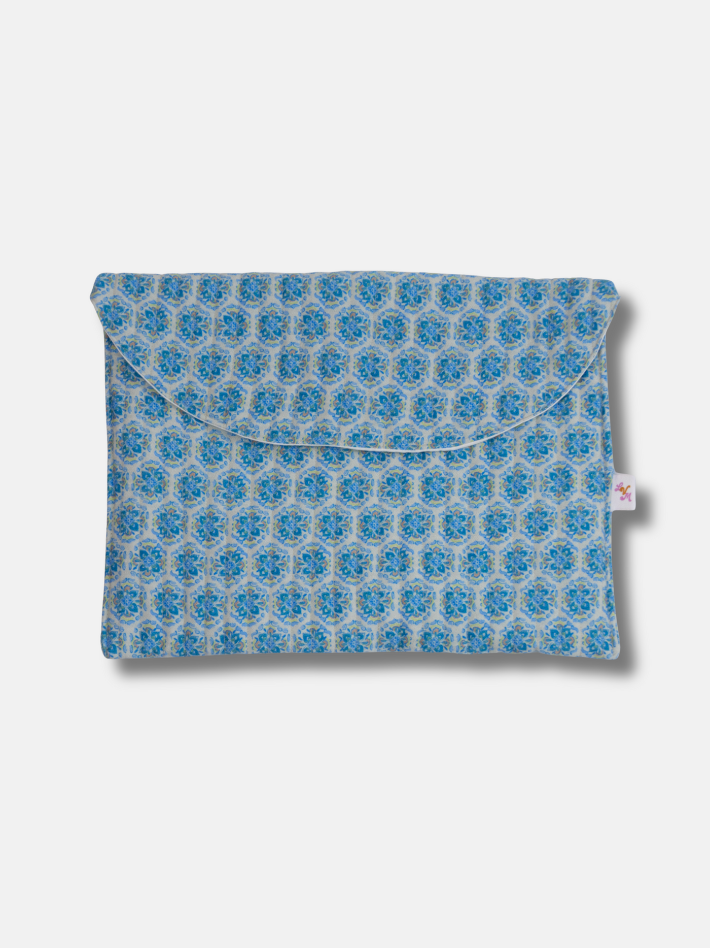 'Fleur de Prism bleu' laptop sleeve
