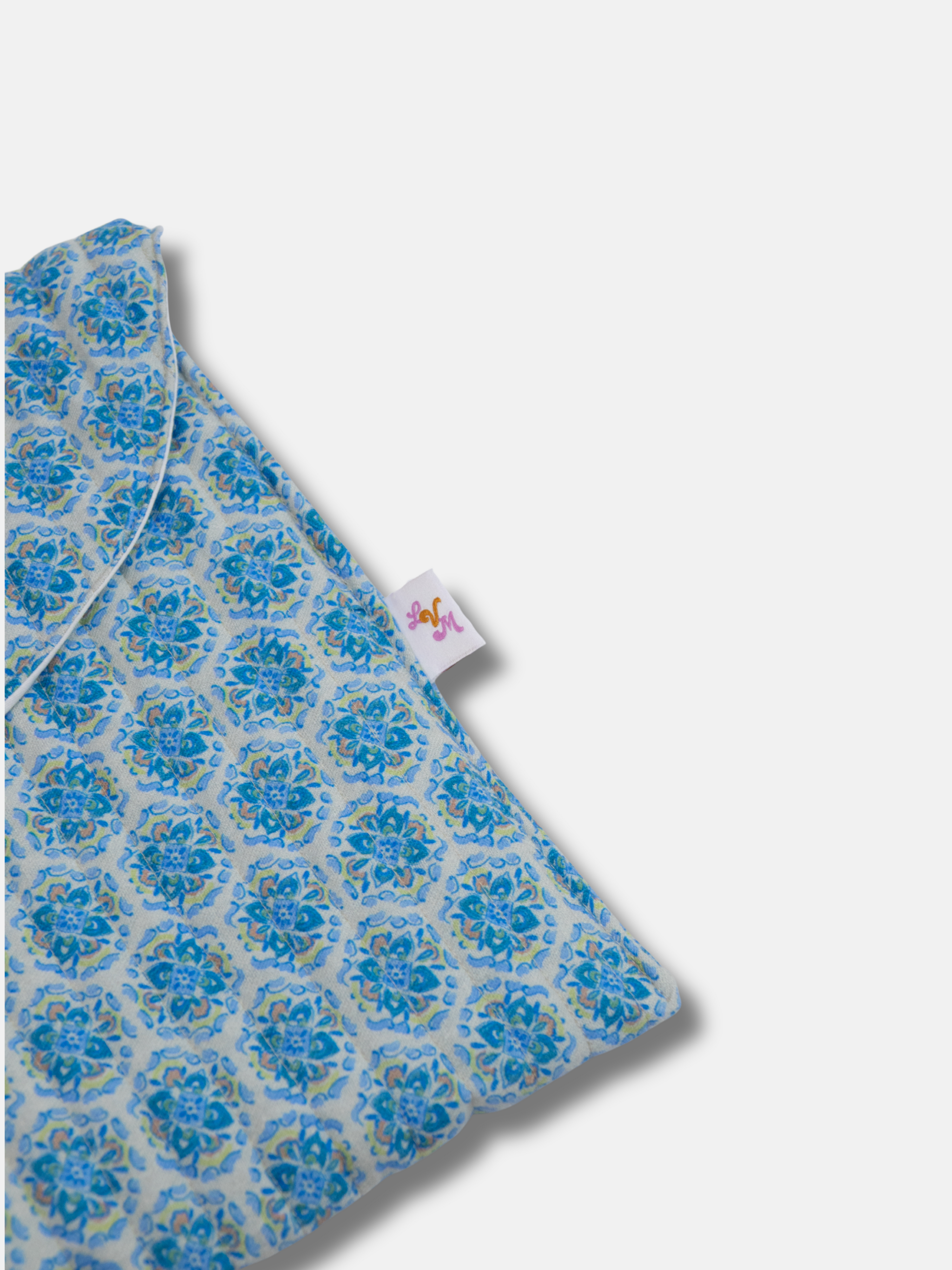 'Fleur de Prism bleu' laptop sleeve