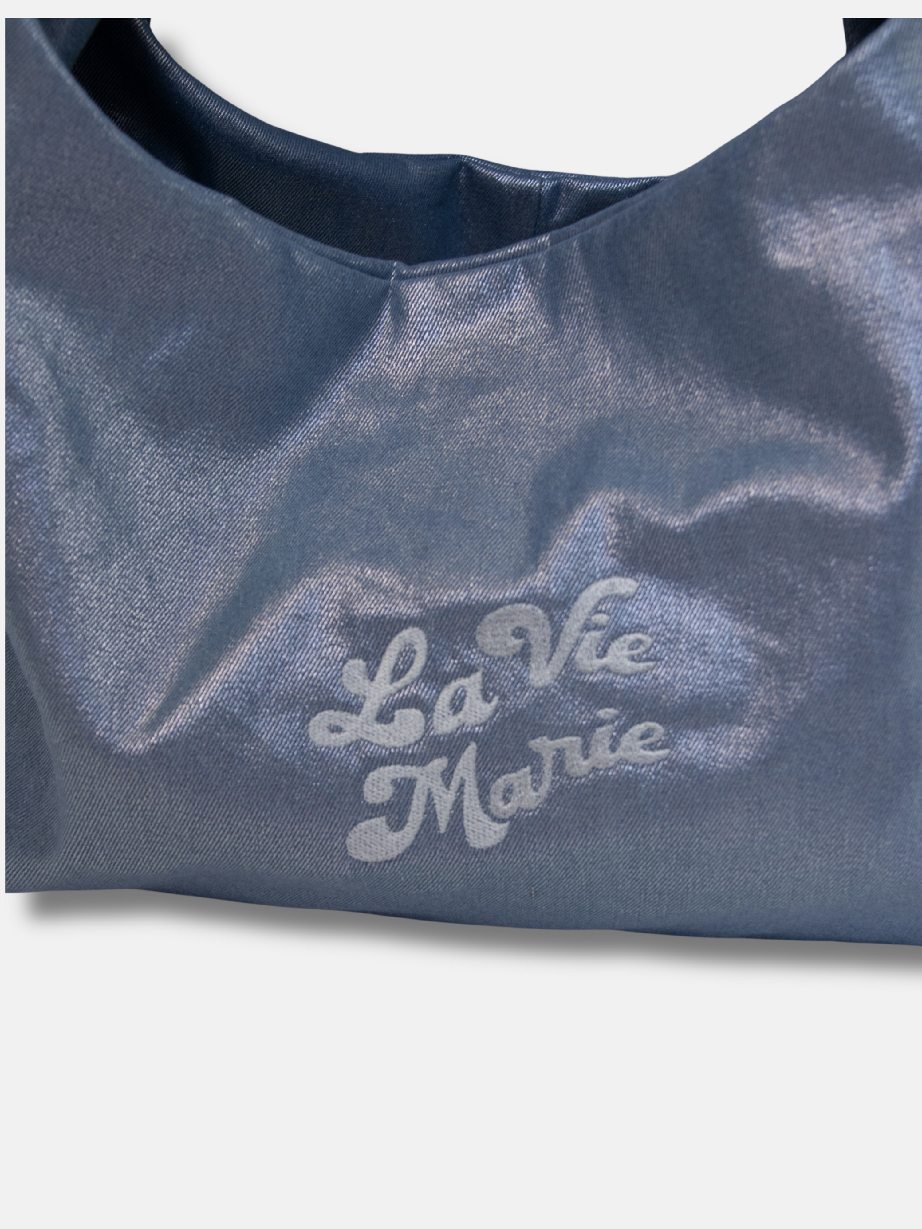 'perle bleue' bag