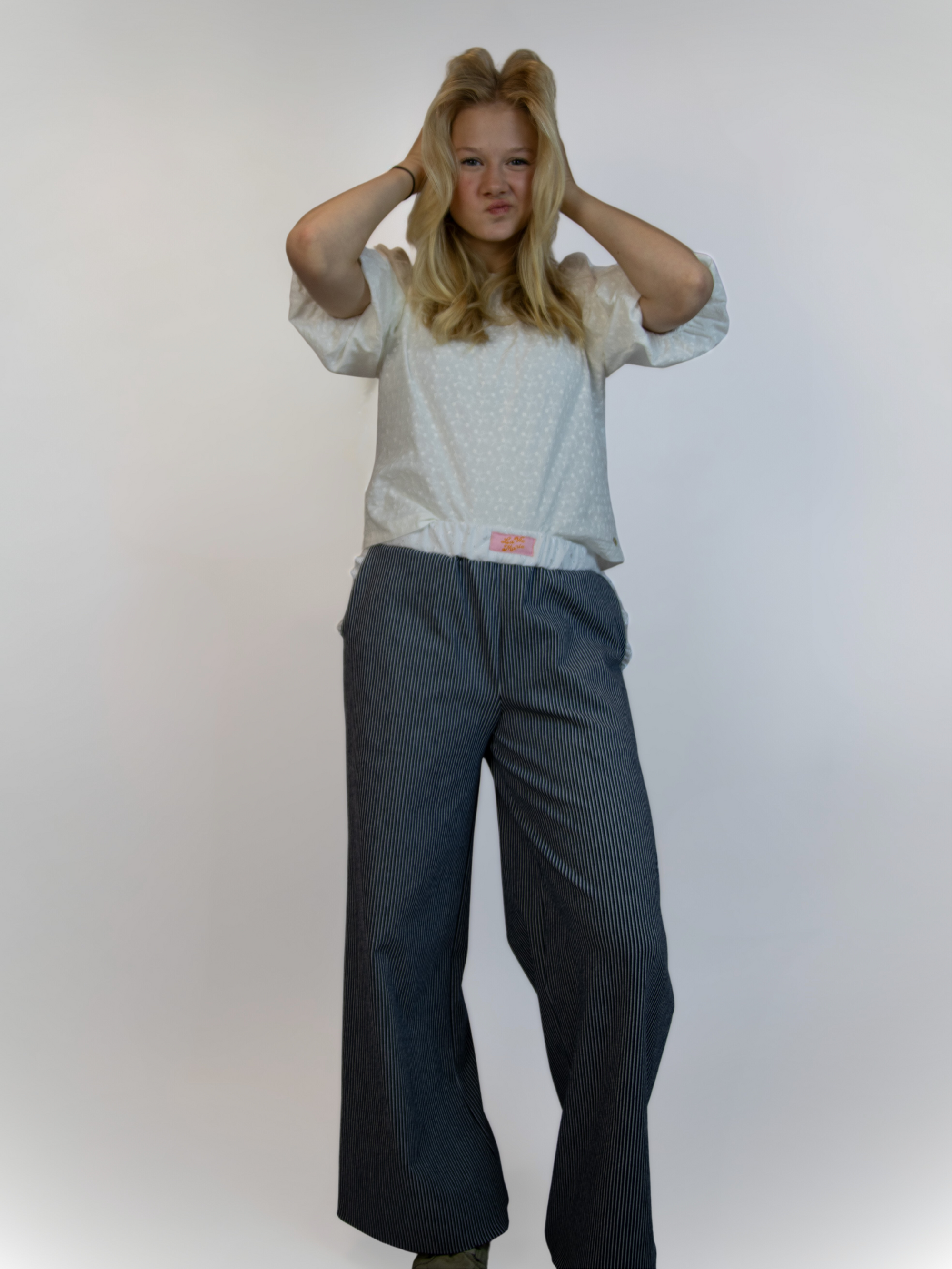 'bleu Enchanté' pants