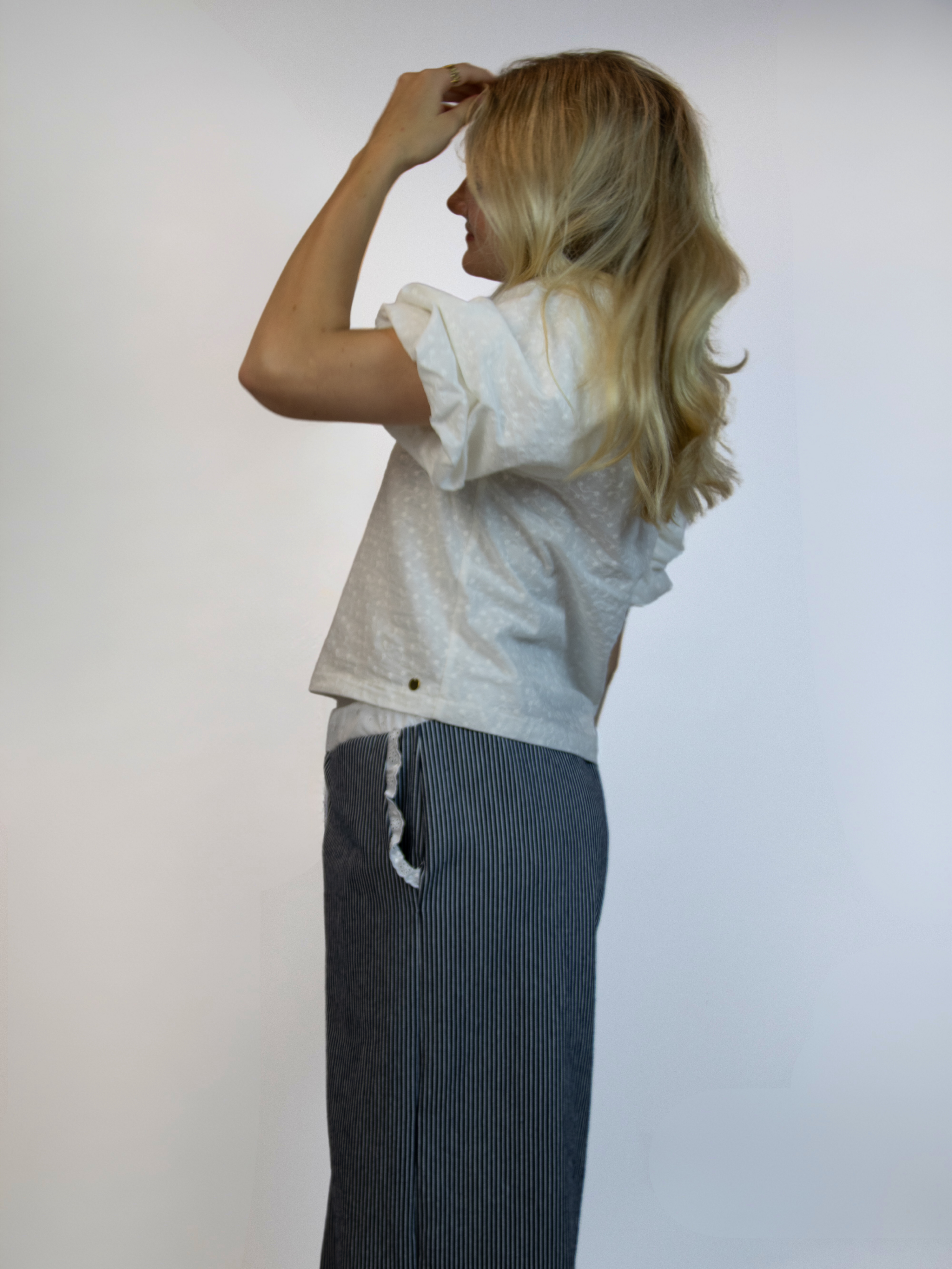 'bleu Enchanté' pants