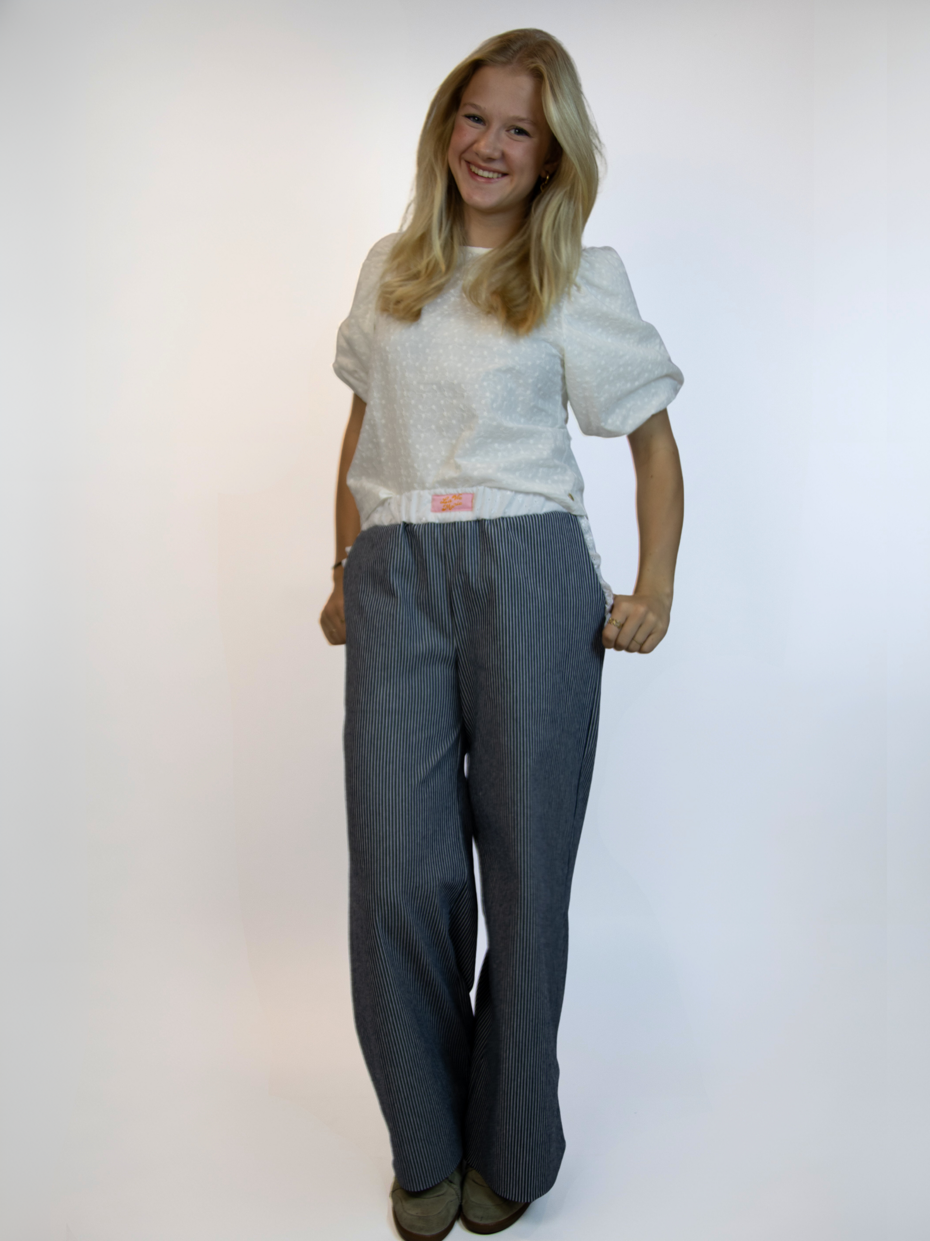 'bleu Enchanté' pants