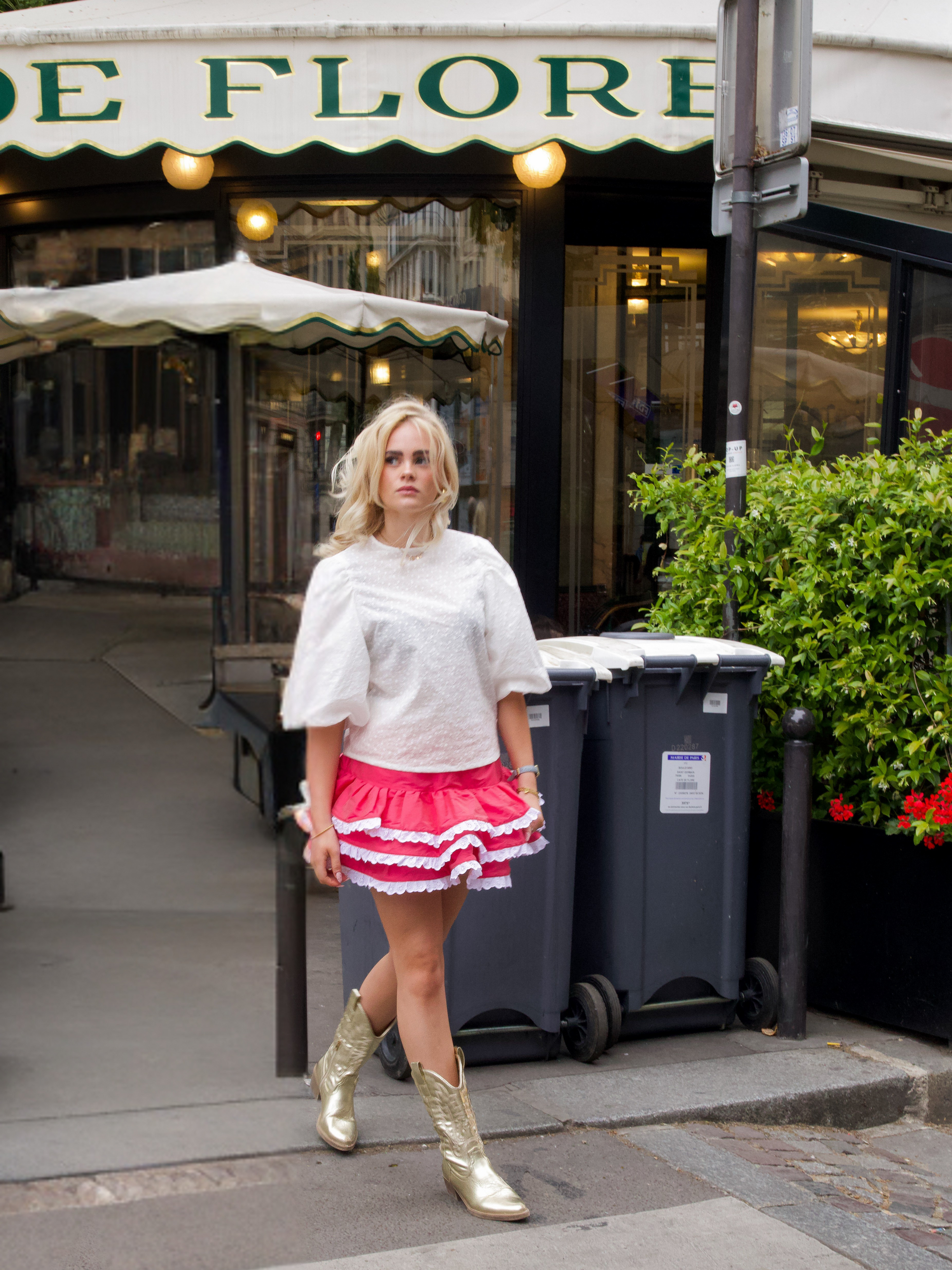 Belleville skort pink
